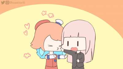 〖Animated〗Kiara trying to sleep with Calli