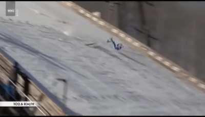 Failing a high jump