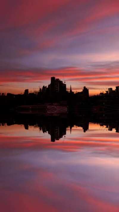 London's sunset last night was ridiculous