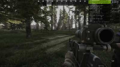 My friend said he knew woods and would guide us