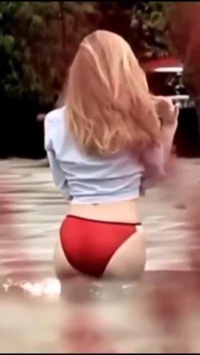 Swimsuit booty