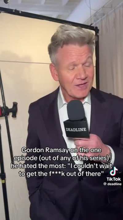 GR about which episode stuck out the most for him