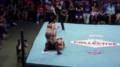 When miyu yamashita knocks nattie head out