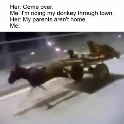 On my way