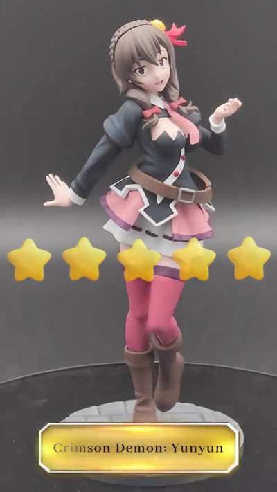 Yunyun (3d Print, Model by MoonFigures, Painted by Me)