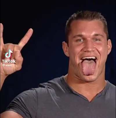 The video of Randy Orton talking about Lemmy is even more uncomfortable without the editing or background music