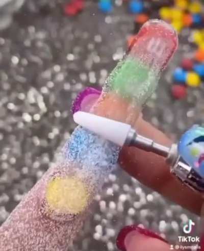 M&amp;amp;M Fingernails
