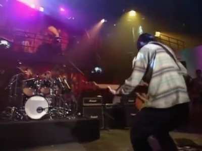 Primus Blasting Away To "Jerry Was A Race Car Driver" Live From MTV's Haunted House Party Back In 1993