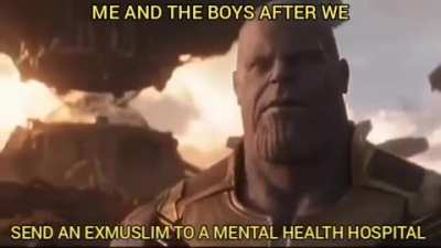 I mean, they were already depressed, so we’re just making sure they’re definitely going there.