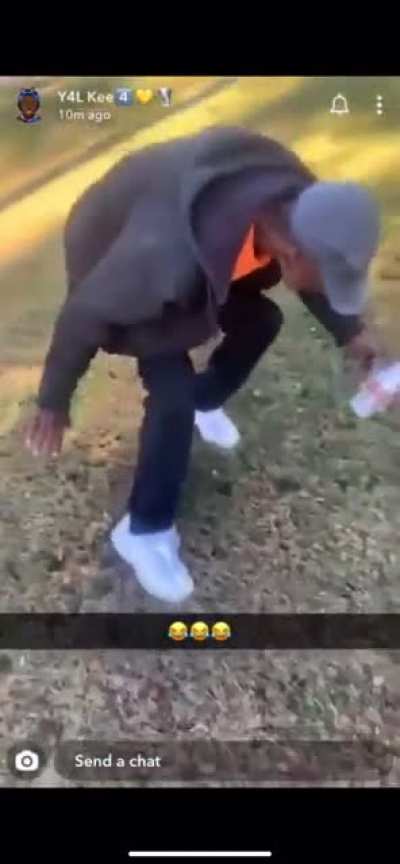 Unc just met god today with his drunk ass🤦🏽&zwj;♂️