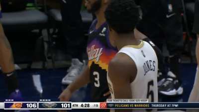 [Highlight] Bismack Biyombo elevates to BisSMACK Ingram's layup off the glass