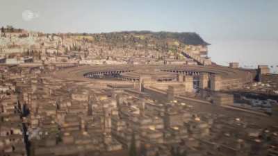 Reconstruction of Carthage, capital of the Phoenicians
