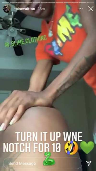 Toine Vutton deep in sum 🐱 before going to jail 😂