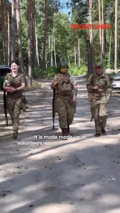 The Witches of Bucha are Ukraine&rsquo;s first all female mobile anti aircraft fire group