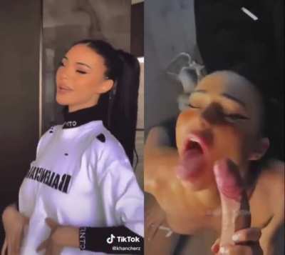 Kristen on TikTok vs her OnlyFans