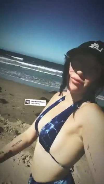 Blue Bikini