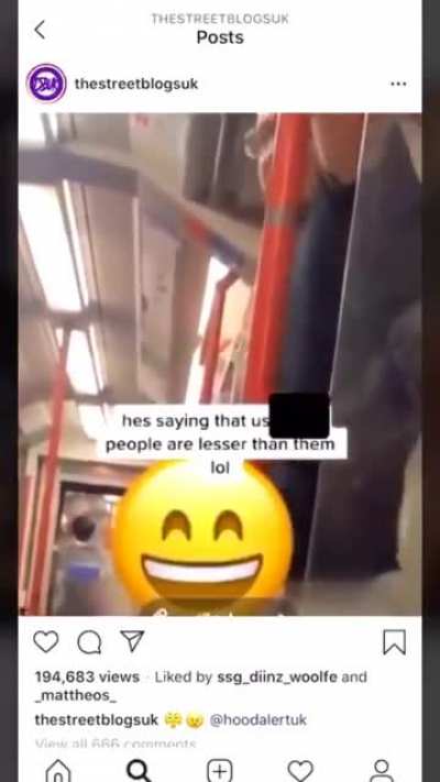 Racist guy get's knocked out