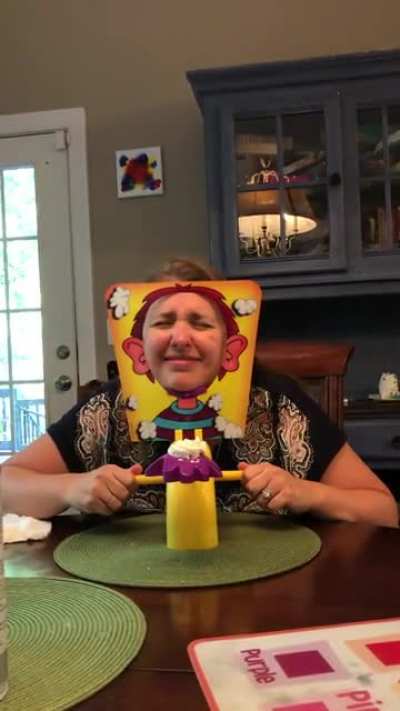 A little good ole fashioned Pie Face to get the family competitive juices flowing&hellip;