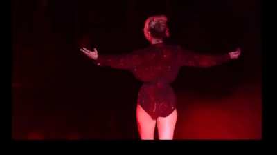 Catwalk and bend over