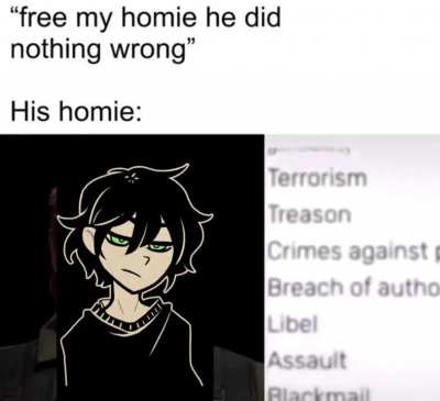 My boy andy aint dun nothing wrong ✊😔