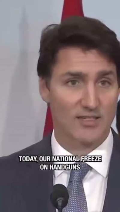 "From today forward, it is no longer legal to buy, sell, or transfer a handgun in Canada." 🚨