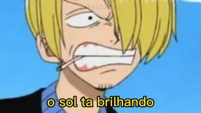 Sanji crist&atilde;o&times;Zoro ateu