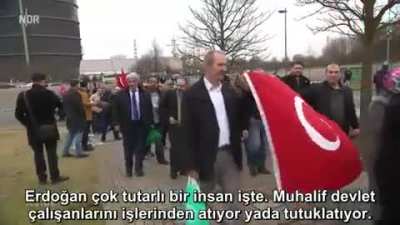 Alman kanalı T&uuml;rkler tiye alıyor.