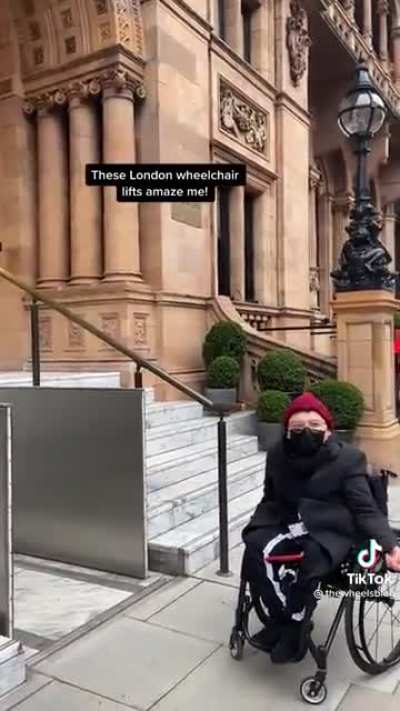 If you&rsquo;re going to make a building wheelchair accessible then do it with style
