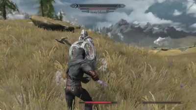 I can say with 100% certainty that I&rsquo;ve never been this immersed in Skyrim before. It truly felt like a duel to the death