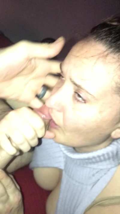 [OC] Getting facefucked by hubbys BWC & loving it