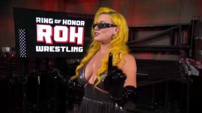 Taya Valkyrie has her sights set on Red Velvet &amp;amp; her ROH Women's World Championship!
