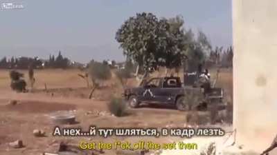 A little combatfootage but with a little humor sprinkeld on top.