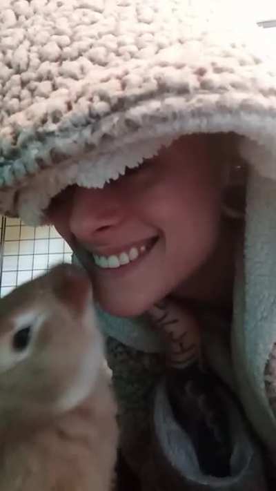 Seriously, bunny kisses are the best