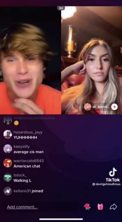 Dude gets rejected on a live