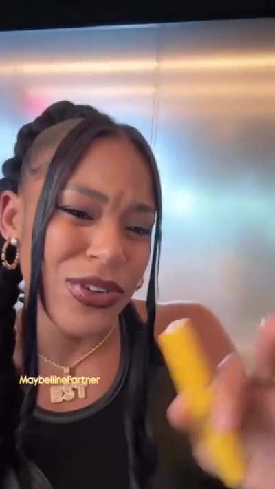 Bianca Belair | Maybelline Colossal Mascara promo | IG post (8.1.25)