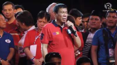 same duterty, same.