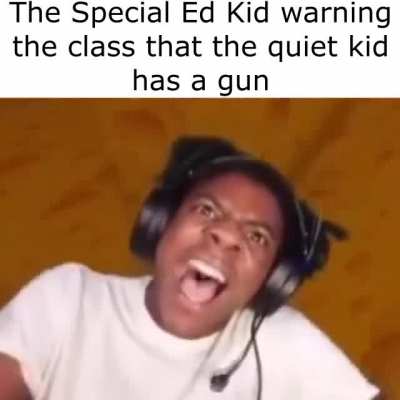 Save yourself child
