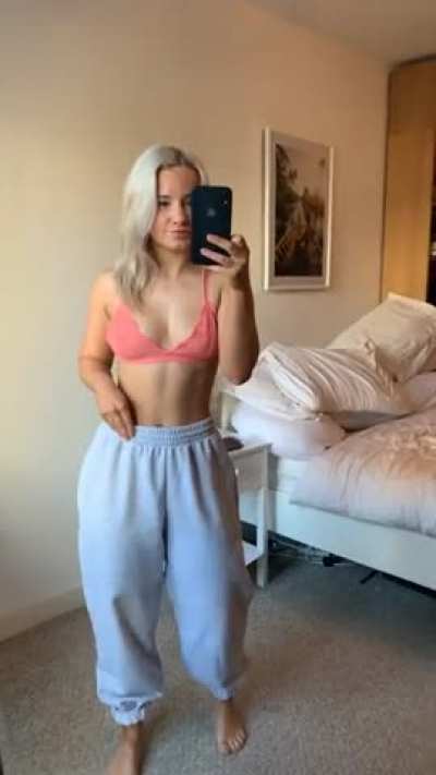 I didn&rsquo;t want to wear sweats anyway