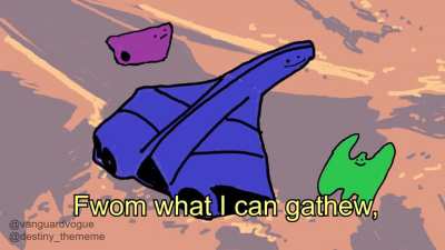 Whether we wanted it or not except Bungie forgot to make the cinematic and made the unpaid intern make it instead