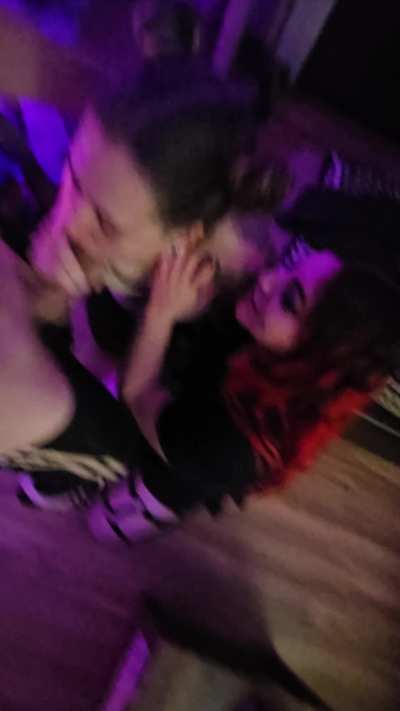Good girls take turns gagging on cock
