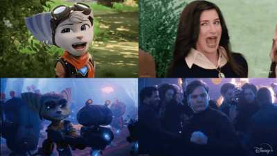New Ratchet and Clank looked kinda familiar.. (credits in the comments)