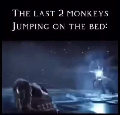 The monkey of war Vs the monkey of thunder