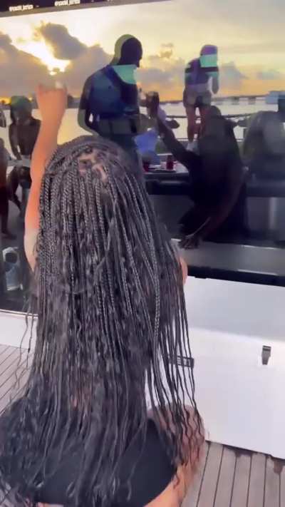 Just get her on a boat