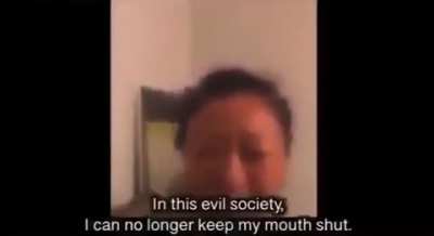 This women spoke out against China