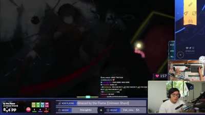 osu! streamer hits every note except the last one AGAIN