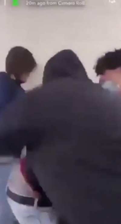 spitting turns into suplex slam