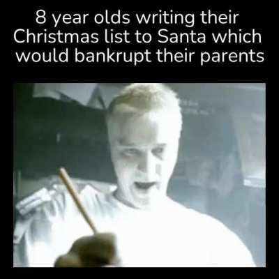 I'm broke now