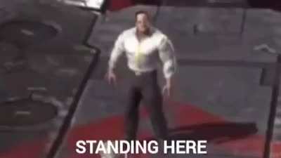 Standing there