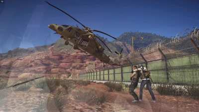 Stuck between a fence and a hard place! The most unlucky extraction in Wildlands history. 🤦&zwj;♂️🚁 not funny?
