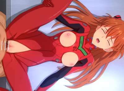 Asuka Langley Soryu plugsuit creampie animation by akino